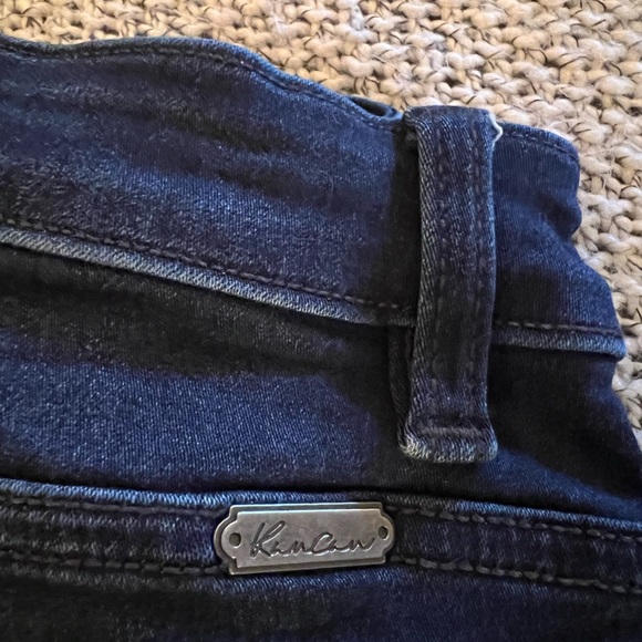 High Waisted KanCan Dark Blue Jeans - Picture 2 of 6